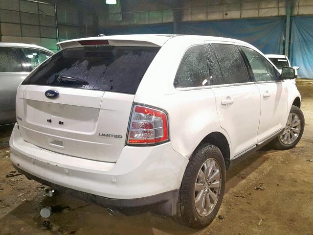 2FMDK39C09BA41262 - 2009 FORD EDGE LIMIT WHITE photo 4