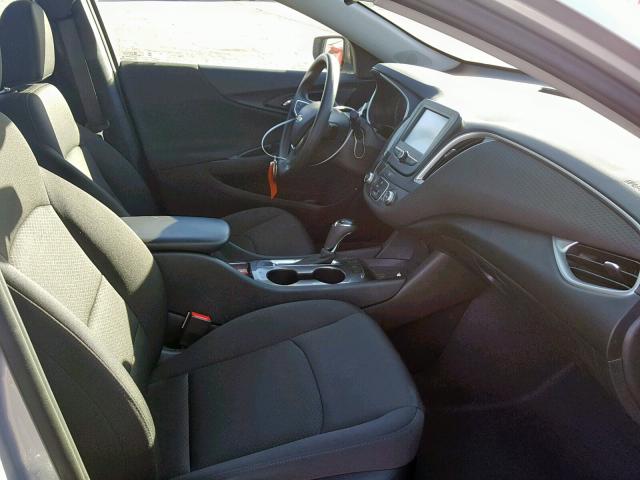 1G1ZB5STXJF241903 - 2018 CHEVROLET MALIBU LS SILVER photo 5