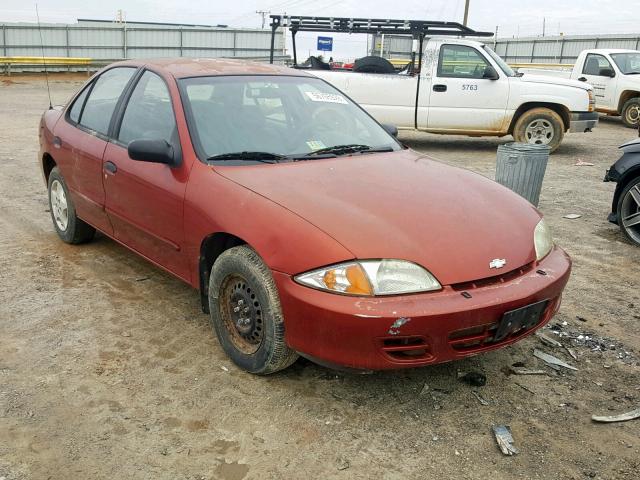 1G1JC524517235519 - 2001 CHEVROLET CAVALIER B RED photo 1