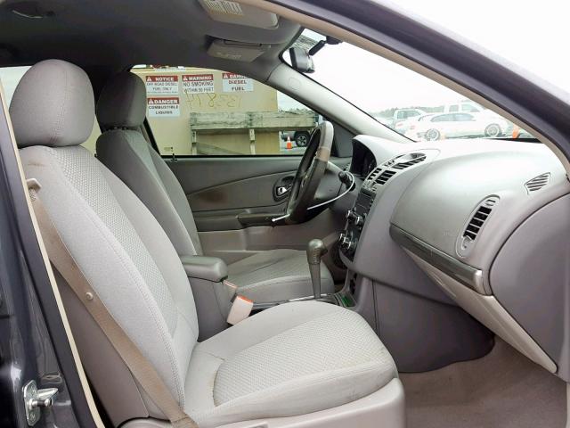 1G1ZS58F17F149833 - 2007 CHEVROLET MALIBU LS GRAY photo 5