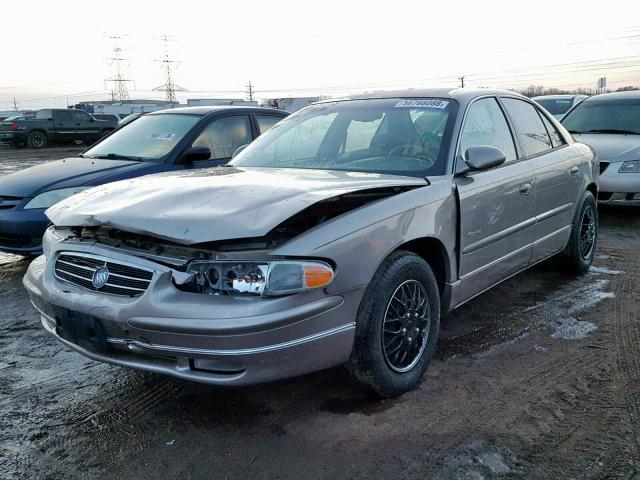 2G4WB52K7Y1102553 - 2000 BUICK REGAL LS SILVER photo 2