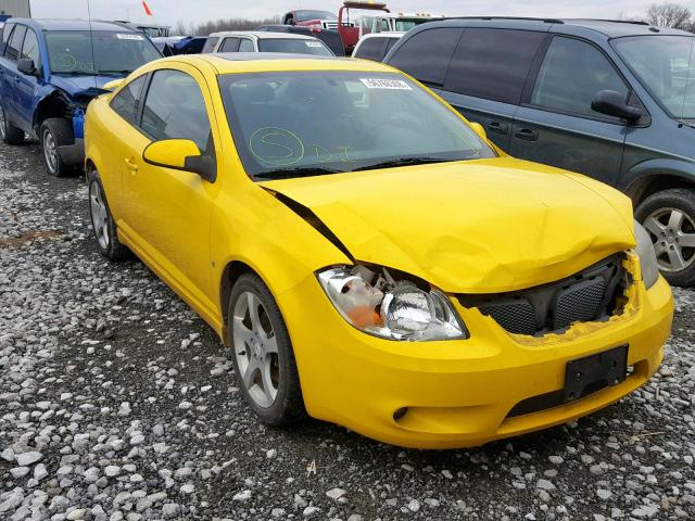 1G2AN15B477103353 - 2007 PONTIAC G5 GT YELLOW photo 1