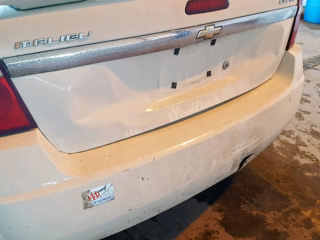 1G1ZU57N17F121727 - 2007 CHEVROLET MALIBU LTZ თეთრი ფოტო 9