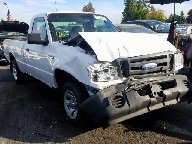 1FTYR10E09PA25172 - 2009 FORD RANGER WHITE photo 1