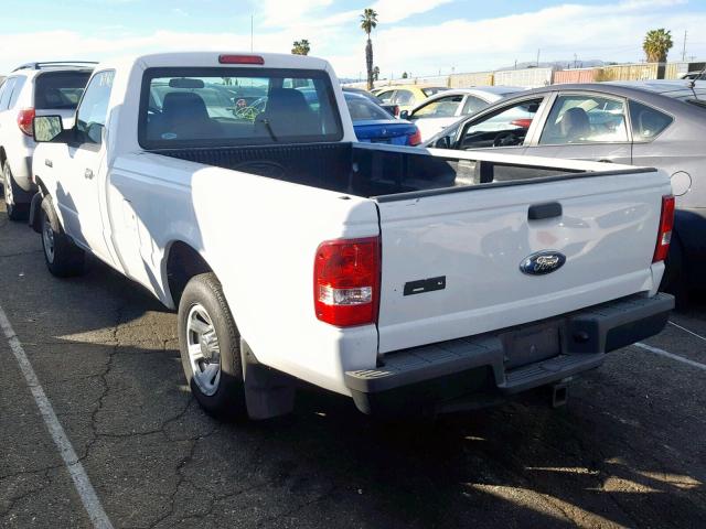 1FTYR10E09PA25172 - 2009 FORD RANGER WHITE photo 3