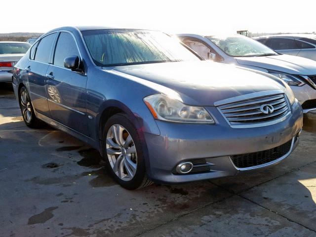 JNKAY01E78M602131 - 2008 INFINITI M35 BASE BLUE photo 1