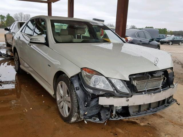 WDDHF2EB1CA567071 - 2012 MERCEDES-BENZ E 350 BLUE WHITE photo 1