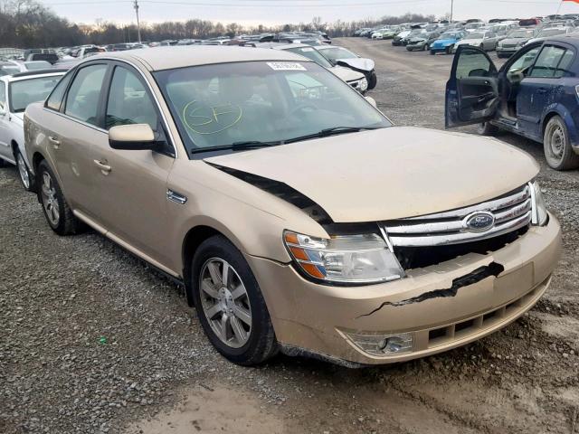 1FAHP24WX8G157892 - 2008 FORD TAURUS SEL GOLD photo 1