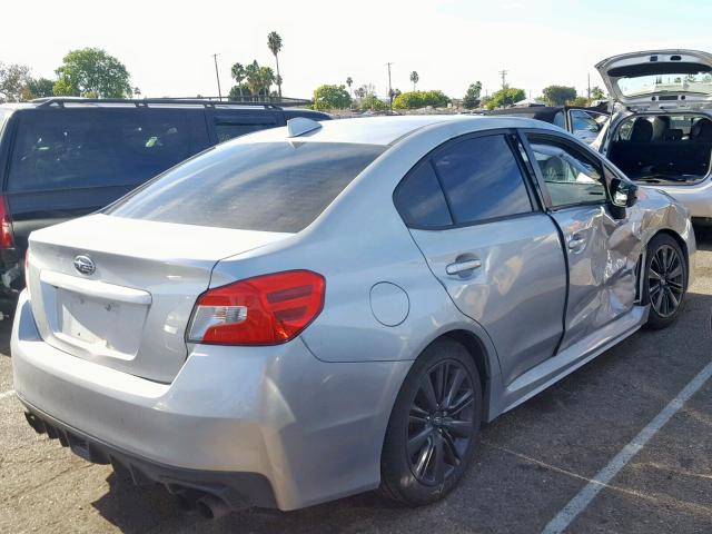 JF1VA1A68F9807470 - 2015 SUBARU WRX SILVER photo 4