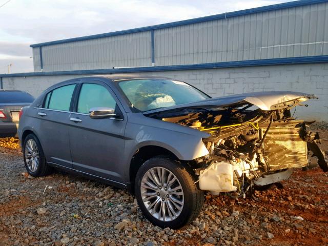 1C3CCBCB9CN284558 - 2012 CHRYSLER 200 LIMITE GRAY photo 1