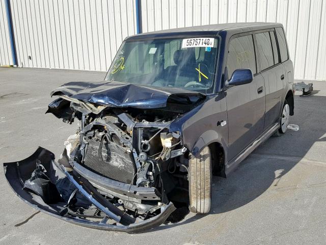 JTLKT324464111755 - 2006 TOYOTA SCION BLUE photo 2