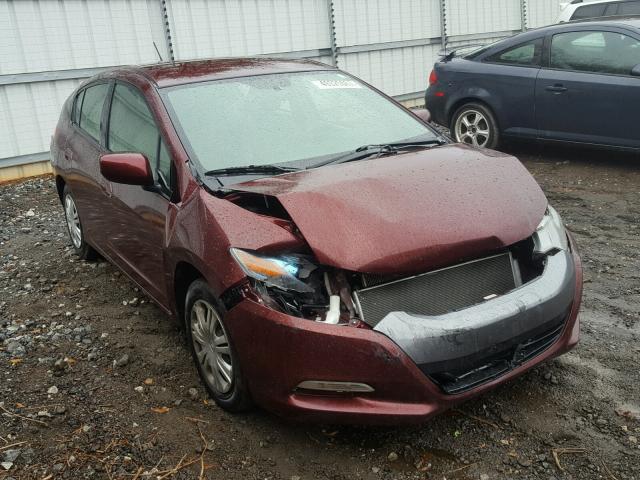 JHMZE2H56BS009120 - 2011 HONDA INSIGHT LX BURGUNDY photo 1