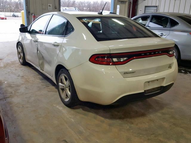 1C3CDFBA5GD652517 - 2016 DODGE DART SXT WHITE photo 3