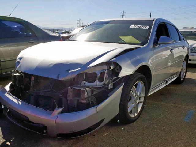 2G1WC5E35G1139596 - 2016 CHEVROLET IMPALA LIM SILVER photo 2