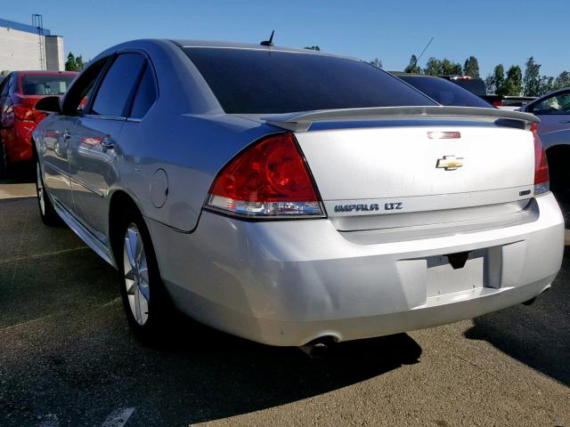 2G1WC5E35G1139596 - 2016 CHEVROLET IMPALA LIM SILVER photo 3