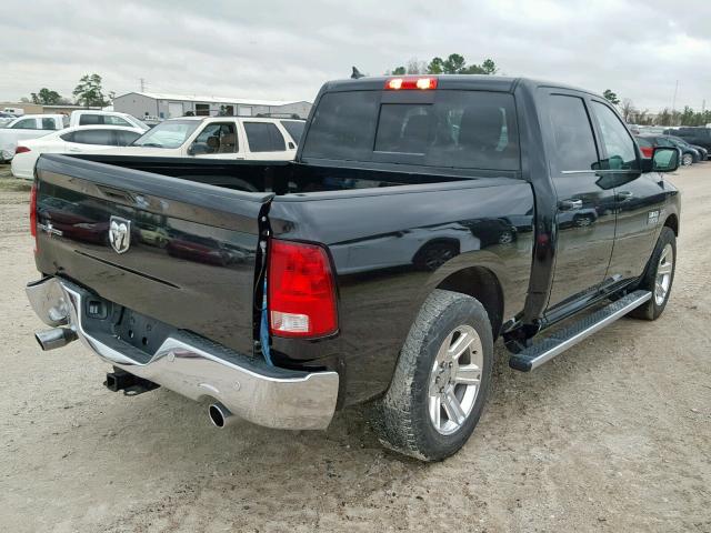 1C6RR6LT5JS171460 - 2018 RAM 1500 SLT BLACK photo 4