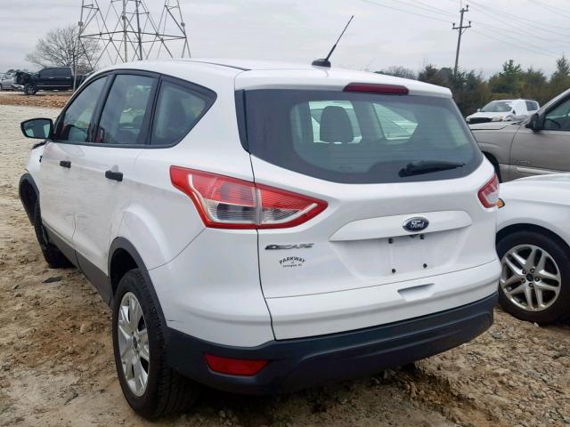 1FMCU0F72FUA48845 - 2015 FORD ESCAPE S WHITE photo 3