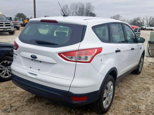 1FMCU0F72FUA48845 - 2015 FORD ESCAPE S WHITE photo 4