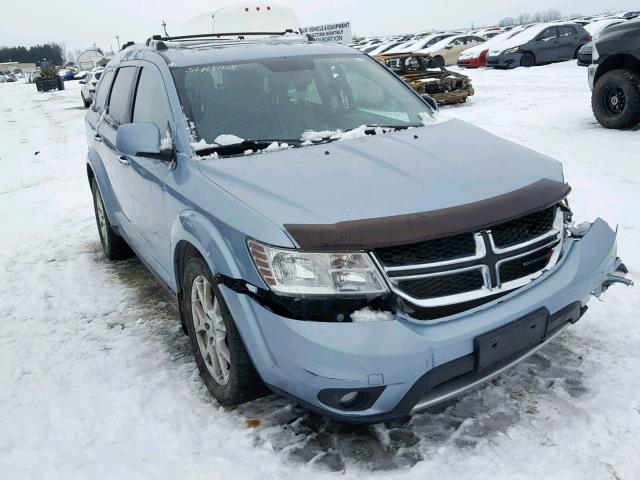 3C4PDDFG9DT643325 - 2013 DODGE JOURNEY R/ BLUE photo 1