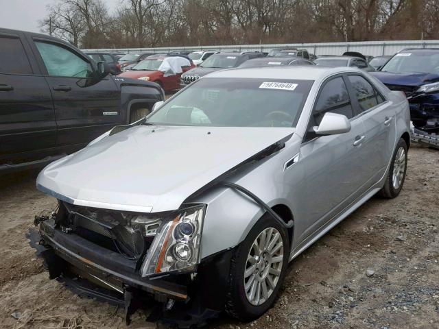 1G6DG5E5XC0136478 - 2012 CADILLAC CTS LUXURY SILVER photo 2