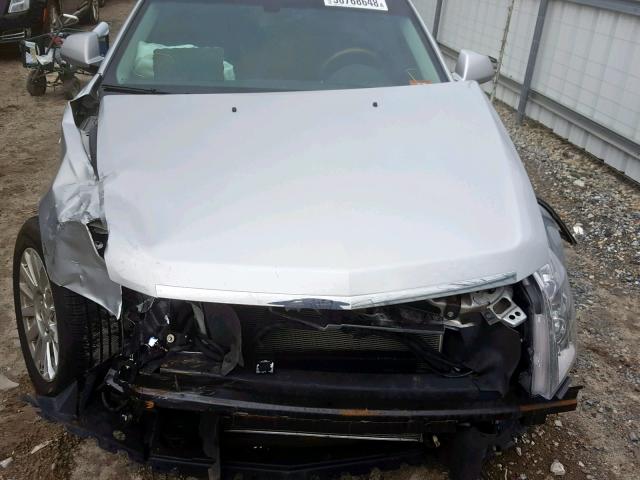 1G6DG5E5XC0136478 - 2012 CADILLAC CTS LUXURY SILVER photo 7