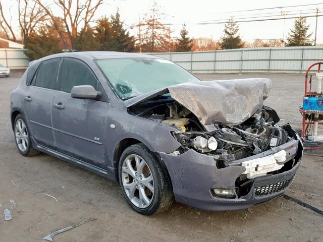 JM1BK343771679049 - 2007 MAZDA 3 HATCHBAC GRAY photo 1