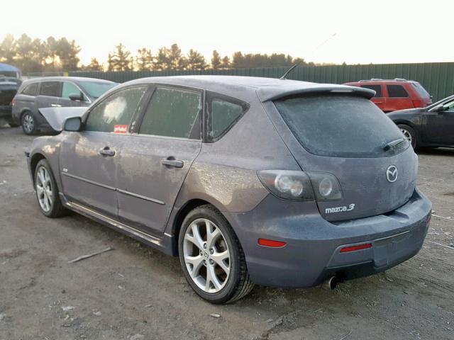 JM1BK343771679049 - 2007 MAZDA 3 HATCHBAC GRAY photo 3