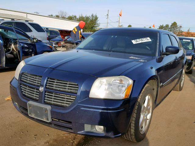 2D4GZ47V56H430708 - 2006 DODGE MAGNUM SXT BLUE photo 2