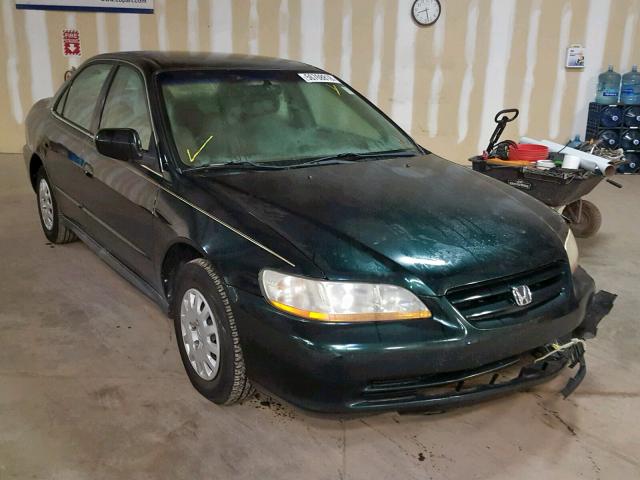 1HGCF86631A076654 - 2001 HONDA ACCORD VAL GREEN photo 1