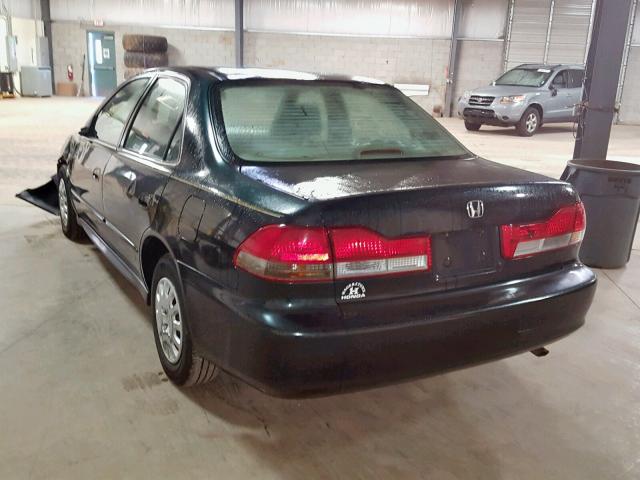 1HGCF86631A076654 - 2001 HONDA ACCORD VAL GREEN photo 3