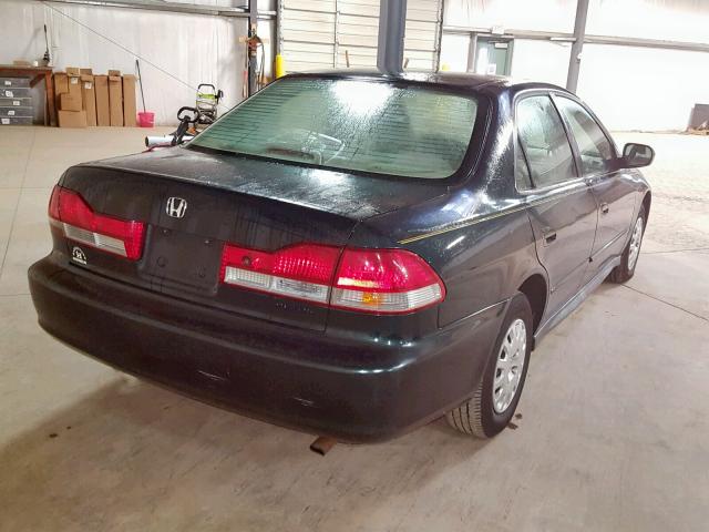 1HGCF86631A076654 - 2001 HONDA ACCORD VAL GREEN photo 4