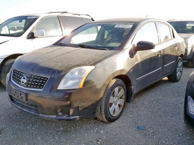 3N1AB61E78L737998 - 2008 NISSAN SENTRA 2.0 BLACK photo 2