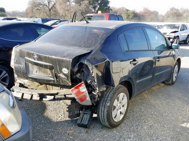 3N1AB61E78L737998 - 2008 NISSAN SENTRA 2.0 BLACK photo 4