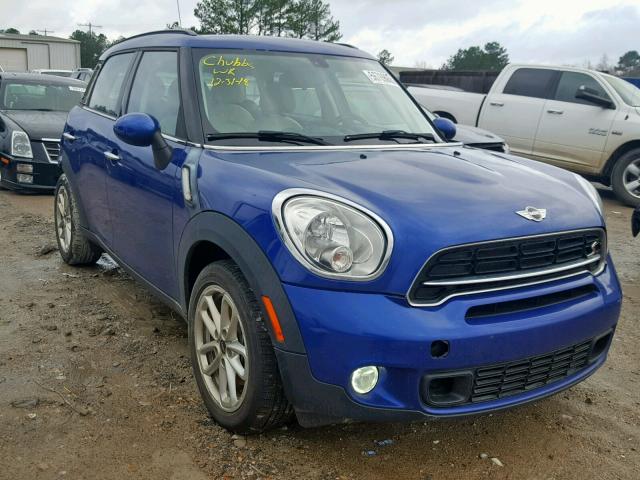 WMWZC3C52FWT01556 - 2015 MINI COOPER S C BLUE photo 1