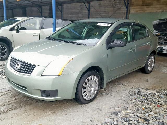 3N1AB61E67L716929 - 2007 NISSAN SENTRA 2.0 GREEN photo 2