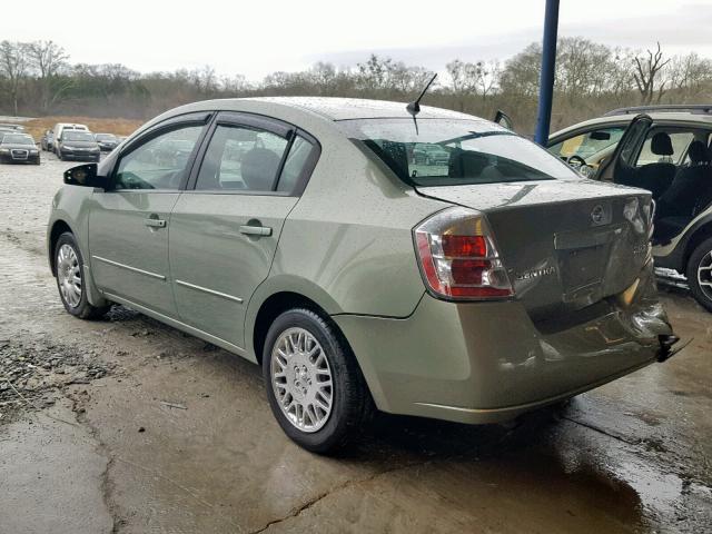 3N1AB61E67L716929 - 2007 NISSAN SENTRA 2.0 GREEN photo 3