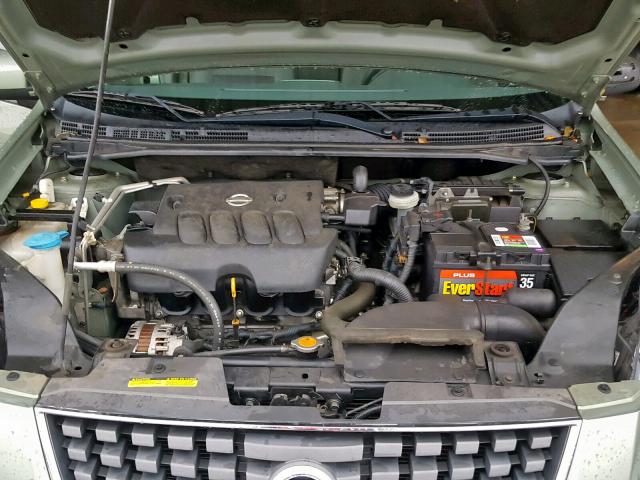 3N1AB61E67L716929 - 2007 NISSAN SENTRA 2.0 GREEN photo 7