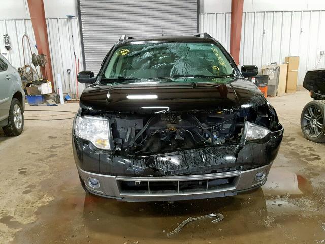 1FMDK02W08GA28909 - 2008 FORD TAURUS X S BLACK photo 9