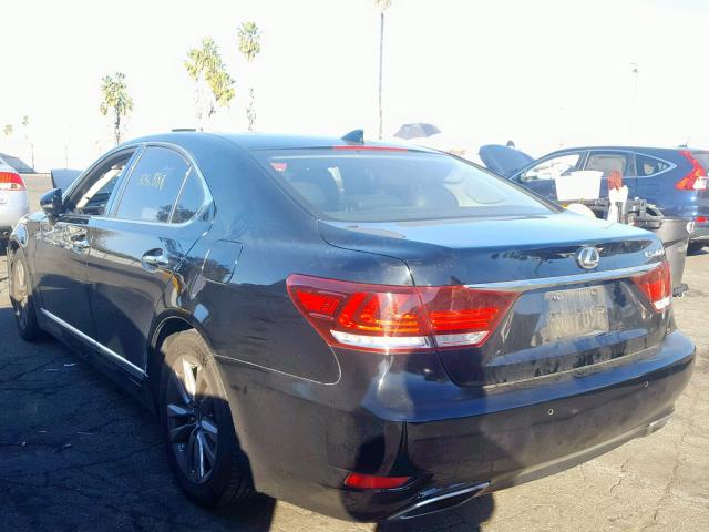 JTHBL5EF4E5126039 - 2014 LEXUS LS 460 BLACK photo 3