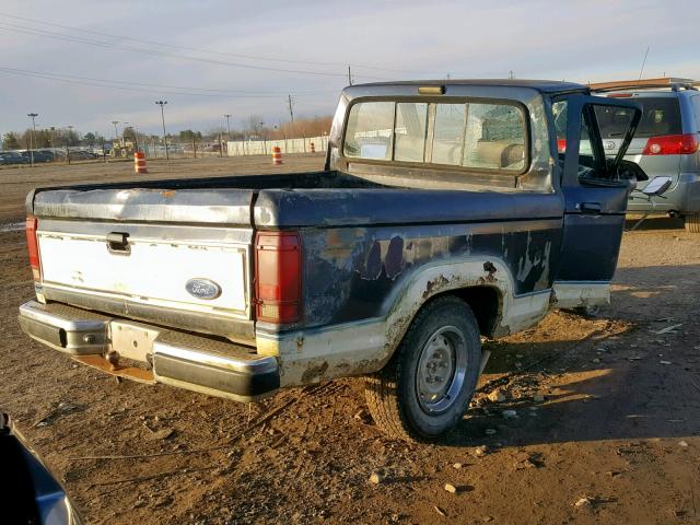 1FTCR10A9KUA31180 - 1989 FORD RANGER BLUE photo 4