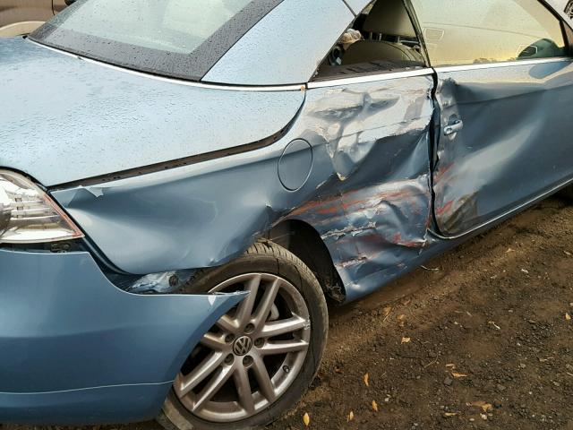 WVWFA71F38V050585 - 2008 VOLKSWAGEN EOS LUX 蓝色 照片 9