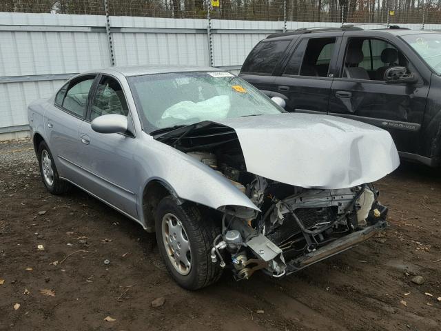 1G3NL52T8XC410670 - 1999 OLDSMOBILE ALERO GL SILVER photo 1