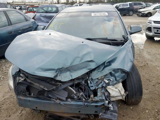 1G1ZH57B79F152252 - 2009 CHEVROLET MALIBU 1LT ტალღისფერი ფოტო 9