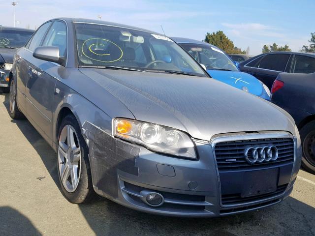 WAUDG78E65A535158 - 2005 AUDI A4 3.2 QUA GRAY photo 1