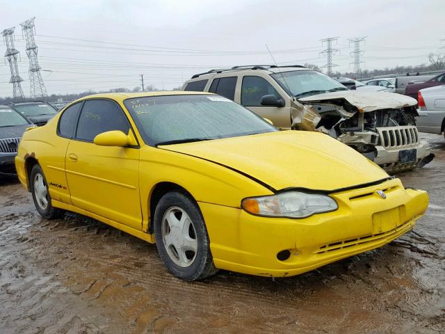 2G1WX12K439167720 - 2003 CHEVROLET MONTE CARL YELLOW photo 1