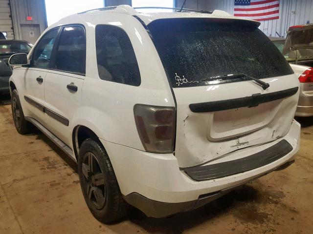 2CNDL83F286058973 - 2008 CHEVROLET EQUINOX LT WHITE photo 3