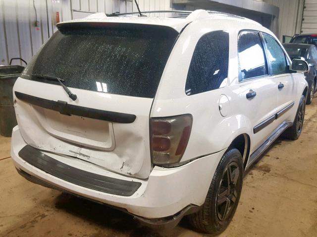 2CNDL83F286058973 - 2008 CHEVROLET EQUINOX LT WHITE photo 4