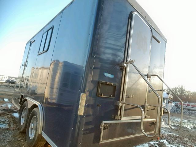 575200G26EH205864 - 2014 CARGO TRAILER BLUE photo 3