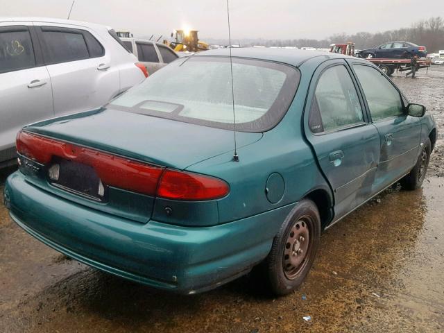 1FAFP653XWK185480 - 1998 FORD CONTOUR BA GREEN photo 4