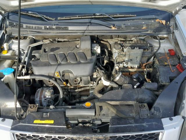 3N1AB6APXCL721949 - 2012 NISSAN SENTRA 2.0 SILVER photo 7